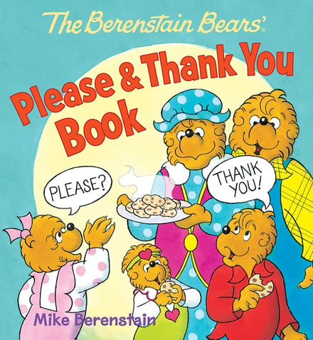 Berenstain Bears Please and Thank you book