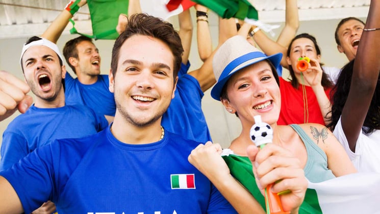 Italian soccer fans