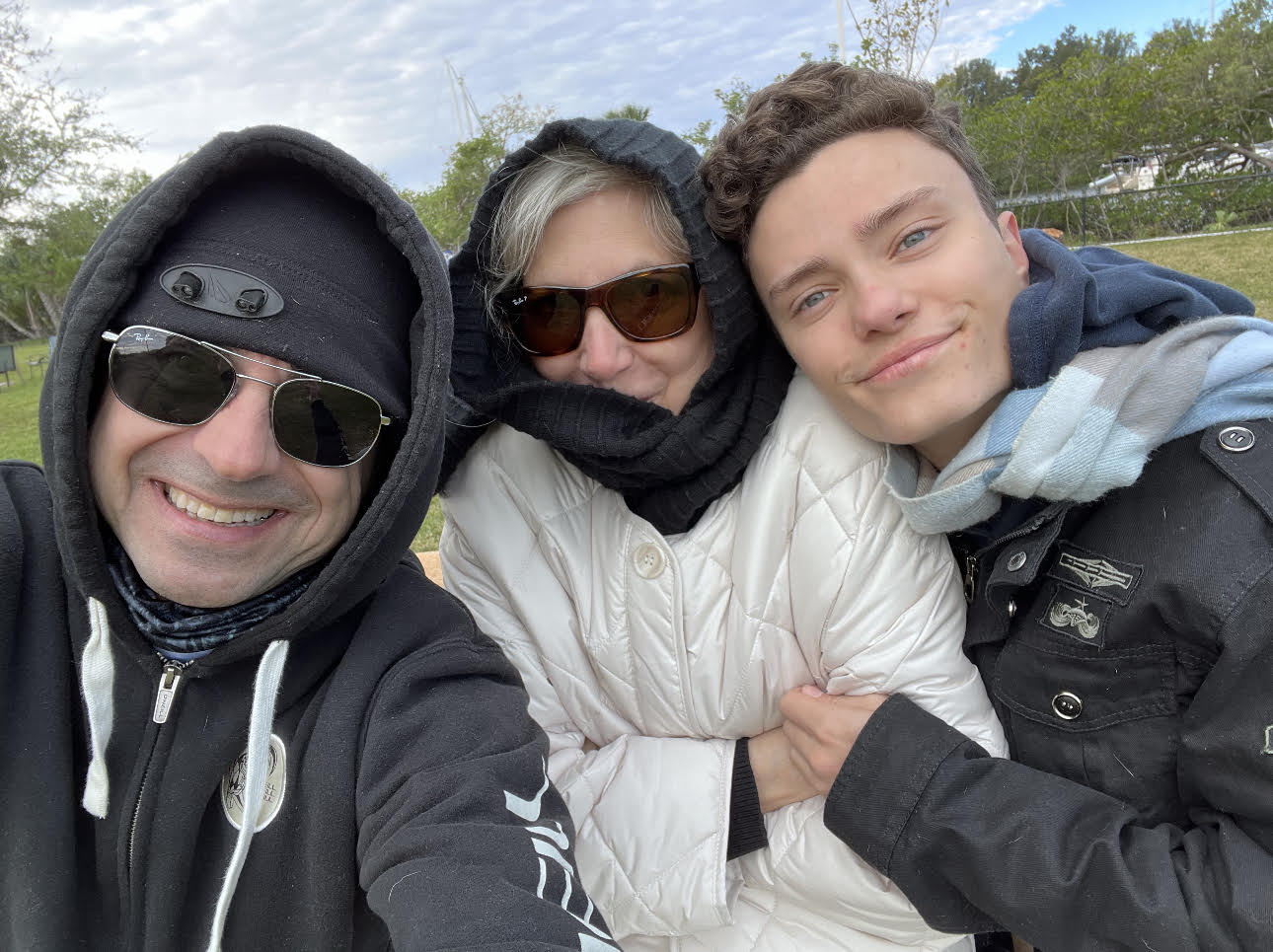 boy with host parents