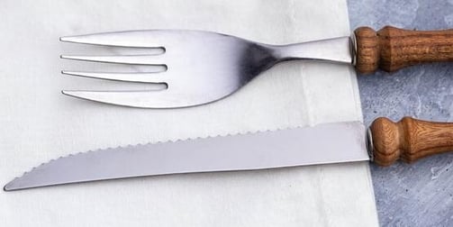 Fork and knife