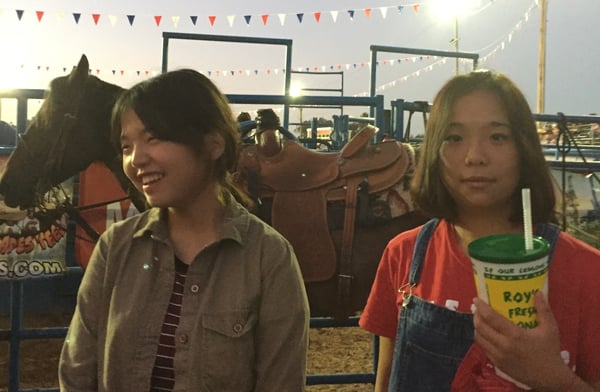 asian students at Texas State Fair