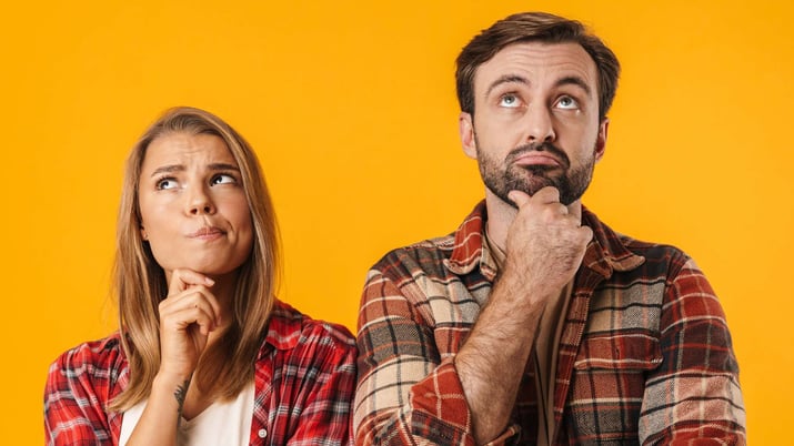 couple thinking