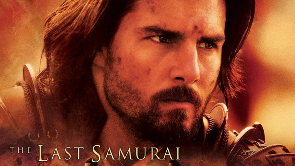 Movie poster for the movie, The Last Samurai.