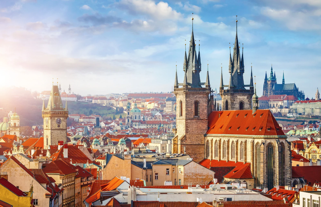 Prague skyline