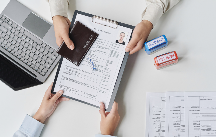 approved visa application