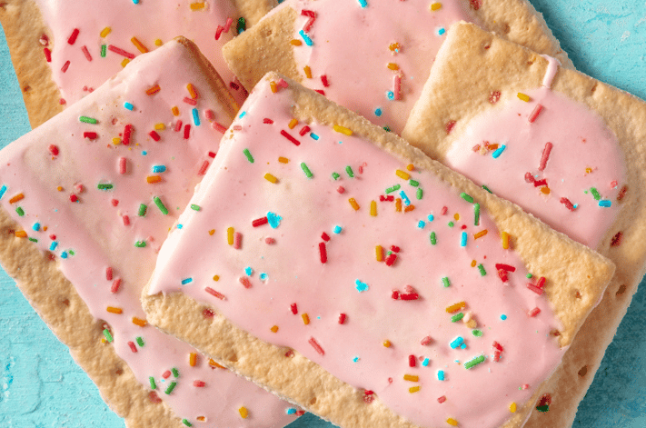 plate of pop tarts