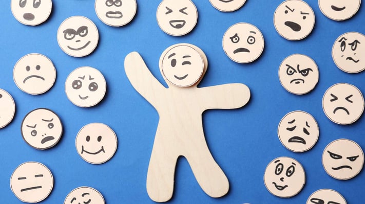 many little faces showing different emotions