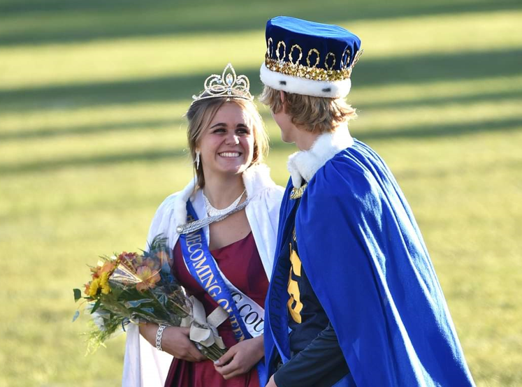 Homecoming king and queen